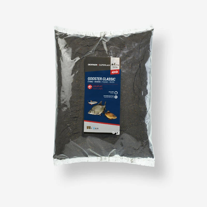 AMORCE GOOSTER TOUS POISSONS 4X4 NOIRE 4,75kg 3 AMORCE GOOSTER TOUS POISSONS 4X4 NOIRE 4,75kg