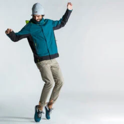 Tribord Blouson De Voile - Veste De Pluie Sailing 500 Homme Pétrole Jaune -Pêche Soldes blouson de voile veste de pluie sailing 500 homme petrole jaune 4