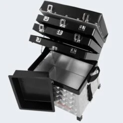 Boîte De Pêche Et Siège | 4 Niveaux | Grand Compartiment Principal | Aluminium -Pêche Soldes boite de peche et siege 4 niveaux grand compartiment principal aluminium 3
