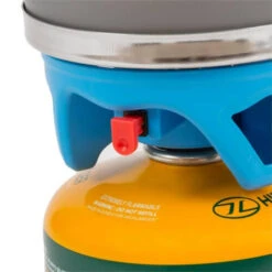 HIGHLANDER Brûleur à Gaz Pour Autocuiseur Fastboil MKIII 1,1 Litre - Bleu -Pêche Soldes bruleur a gaz pour autocuiseur fastboil mkiii 11 litre bleu 4