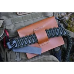 Bushcraft Essentials Pochette En Cuir Bushbox XL Pliable -Pêche Soldes bushcraft essentials pochette en cuir bushbox xl pliable 3