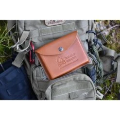 Bushcraft Essentials Pochette En Cuir Bushbox XL Pliable -Pêche Soldes bushcraft essentials pochette en cuir bushbox xl pliable 4