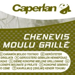 CHÈNEVIS MOULU GRILLÉ 5 KG CAPERLAN -Pêche Soldes chenevis moulu grille 5 kg caperlan 3