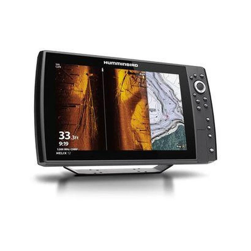 HUMMINBIRD Combiné Sondeur GPS HELIX 12G4N CHIRP MEGA Side Imaging + 4 HUMMINBIRD Combiné Sondeur GPS HELIX 12G4N CHIRP MEGA Side Imaging + – Image 2