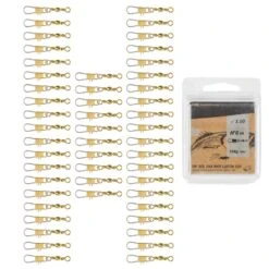 Émerillon Pêche Rolling Snap INOX BRASS SW X50 -Pêche Soldes emerillon peche rolling snap inox brass sw x50 4