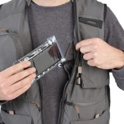 GILET De Pêche 500 Gris -Pêche Soldes gilet de peche 500 gris 7