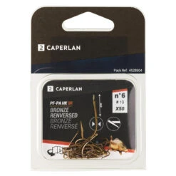 HAMEÇON SIMPLE BRONZE RENVERSE NON MONTE PA HK 0R X50 -Pêche Soldes hamecon simple bronze renverse non monte pa hk 0r x50 2