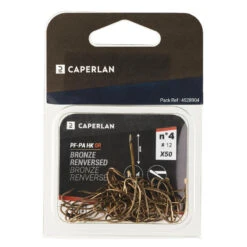 HAMEÇON SIMPLE BRONZE RENVERSE NON MONTE PA HK 0R X50 -Pêche Soldes hamecon simple bronze renverse non monte pa hk 0r x50 4