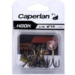 HAMEÇON TRIPLE PÊCHE HOOK TRIPLE BRONZE 7 HAMEÇON TRIPLE PÊCHE HOOK TRIPLE BRONZE -Pêche Soldes hamecon triple peche hook triple bronze 2