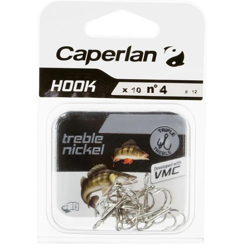 HAMEÇON TRIPLE PÊCHE HOOK TRIPLE NICKEL 8 HAMEÇON TRIPLE PÊCHE HOOK TRIPLE NICKEL – Image 6