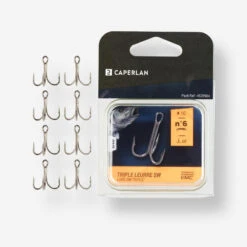 HAMECON TRIPLE PN SW Poisson Nageur Pêche En Mer -Pêche Soldes hamecon triple pn sw poisson nageur peche en mer 6