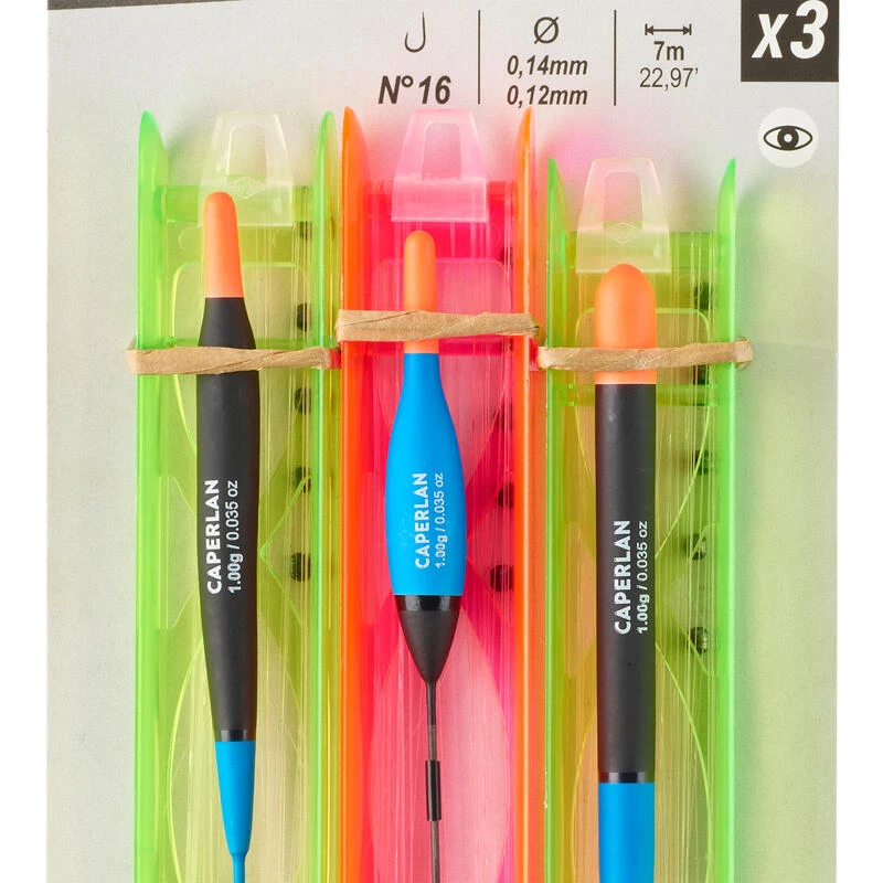 KIT 3 LIGNES MONTEES PF-RL100 POUR LA PECHE AU COUP EN CANAL. 4 KIT 3 LIGNES MONTEES PF-RL100 POUR LA PECHE AU COUP EN CANAL. – Image 2