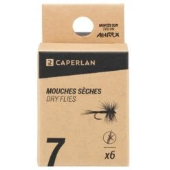 MOUCHES SECHES HRK7 X6 -Pêche Soldes mouches seches hrk7 x6 1