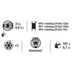 Moulinet Pêche à La Mouche HRK - R #6/7/8 -Pêche Soldes moulinet peche a la mouche hrk r 678 5