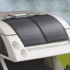 PANNEAU SOLAIRE FLEXIBLE 100W - RANDONNÉE CARAVANING CAMPING - ECOFLOW -Pêche Soldes panneau solaire flexible 100w randonnee caravaning camping ecoflow 3
