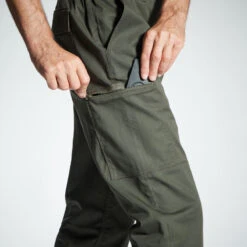 PANTALON CARGO RESISTANT STEPPE 300 VERT -Pêche Soldes pantalon cargo resistant steppe 300 vert 3