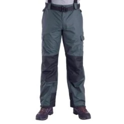 Pantalon De Pêche Imperméable 500 Gris -Pêche Soldes pantalon de peche impermeable 500 gris 2
