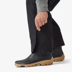 Pantalon De Pêche Imperméable Homme - FT 500 WPF Noir -Pêche Soldes pantalon de peche impermeable homme ft 500 wpf noir 6