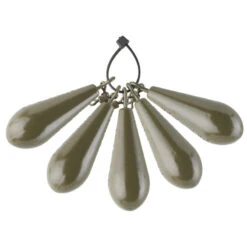 Plombs Pêche De La Carpe Plombs Distance 80g (x5) -Pêche Soldes plombs peche de la carpe plombs distance 80g x5 1