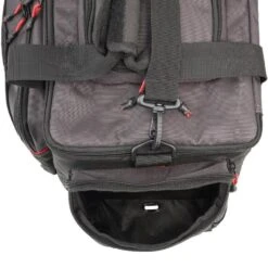 SAC DE CONSERVATION ET DE TRANSPORT DE 31L DES APPATS POUR LA PECHE, NOIR/ROUGE -Pêche Soldes sac de conservation et de transport de 31l des appats pour la peche noirrouge 2