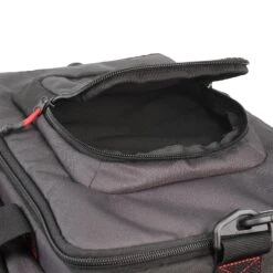 SAC DE CONSERVATION ET DE TRANSPORT DE 31L DES APPATS POUR LA PECHE, NOIR/ROUGE -Pêche Soldes sac de conservation et de transport de 31l des appats pour la peche noirrouge 3