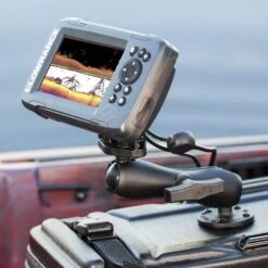 Ram Support Horizontal Pour Sondeurs LOWRANCE HOOK²-4 Et REVEAL 5 Boule C -Pêche Soldes support horizontal pour sondeurs lowrance hook 4 et reveal 5 boule c 4
