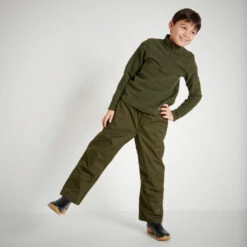 Surpantalon Imperméable Junior 100 Vert -Pêche Soldes surpantalon impermeable junior 100 vert 4