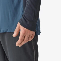 Tee-shirt De Pêche Anti-UV 500 Capuche Bleu -Pêche Soldes tee shirt de peche anti uv 500 capuche bleu 3